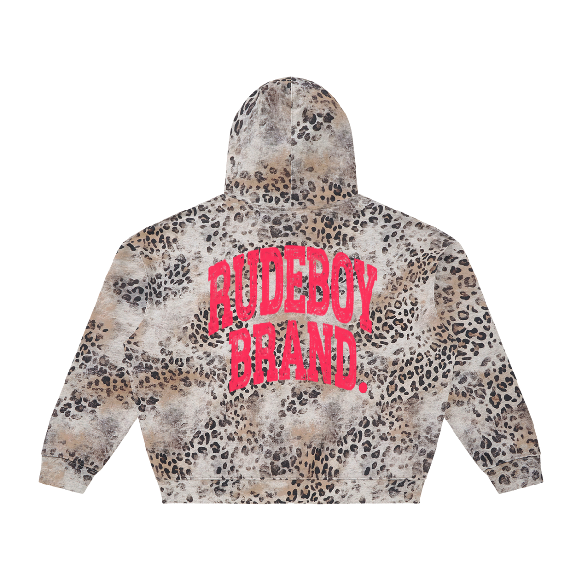 Leopard Full Zip Hoodie